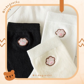 Tất Thêu hoạ tiết icon Paw