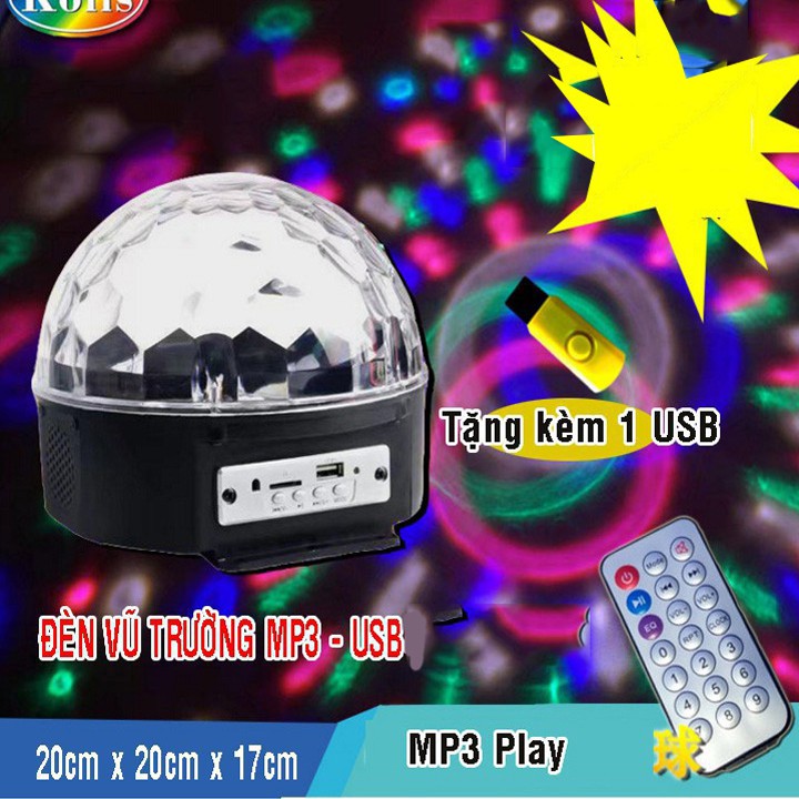 Đèn Led Mini Stage Light cảm ứng âm thanh