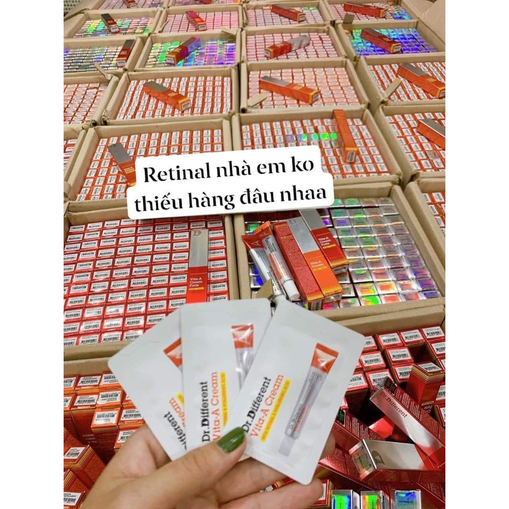 Kem dưỡng da Retinal Dr.Different Vita A Cream Forte 0.1 phiên bản mới | BigBuy360 - bigbuy360.vn