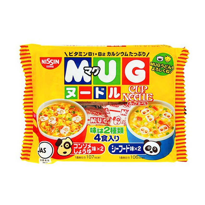 Mì MUG Nissin Nhật Bản ăn liền cho bé