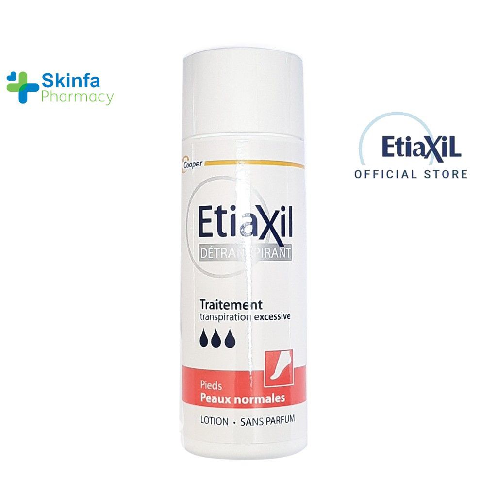 Xịt Khử Mùi Etiaxil Ngăn Ngừa Mồ Hôi Chân (red) - Khử mùi chân Etiaxil dành cho da thường (Spray)100ml – Skinfa.