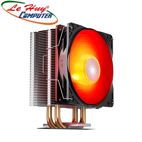 [Mã 99ELHA giảm 7% đơn 300K] Tản nhiệt khí CPU Deepcool GAMMAXX 400 V2 Led Đỏ Socket 1700