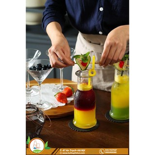 Ly thủy tinh ống cao 350ml