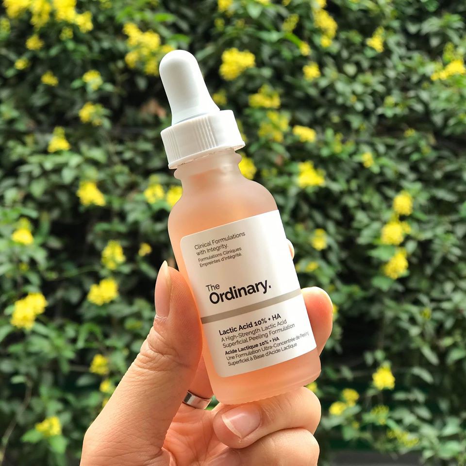 The Ordinary Lactic Acid 10% + HA - 30ml - Tẩy da chết hóa học - Bill USA/CANADA