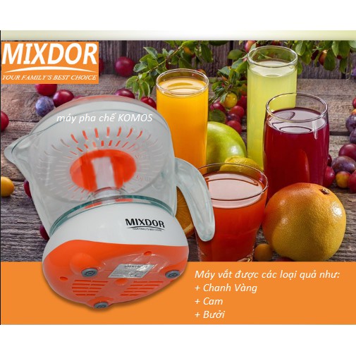 Máy vắt cam tự động MIXDOR MX - 601B ( ép hoa quả nhanh chóng cho gia đình và chủ quán )