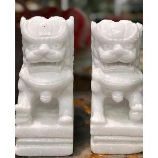 cặp kỳ lân đá non nước kích thước 20cm