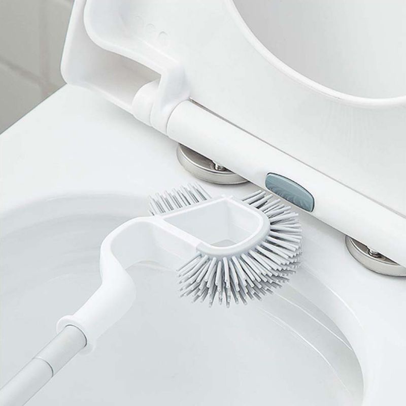 Bàn Chải Cọ Bồn Cầu Hai Mặt Cán Dài Sáng Tạo