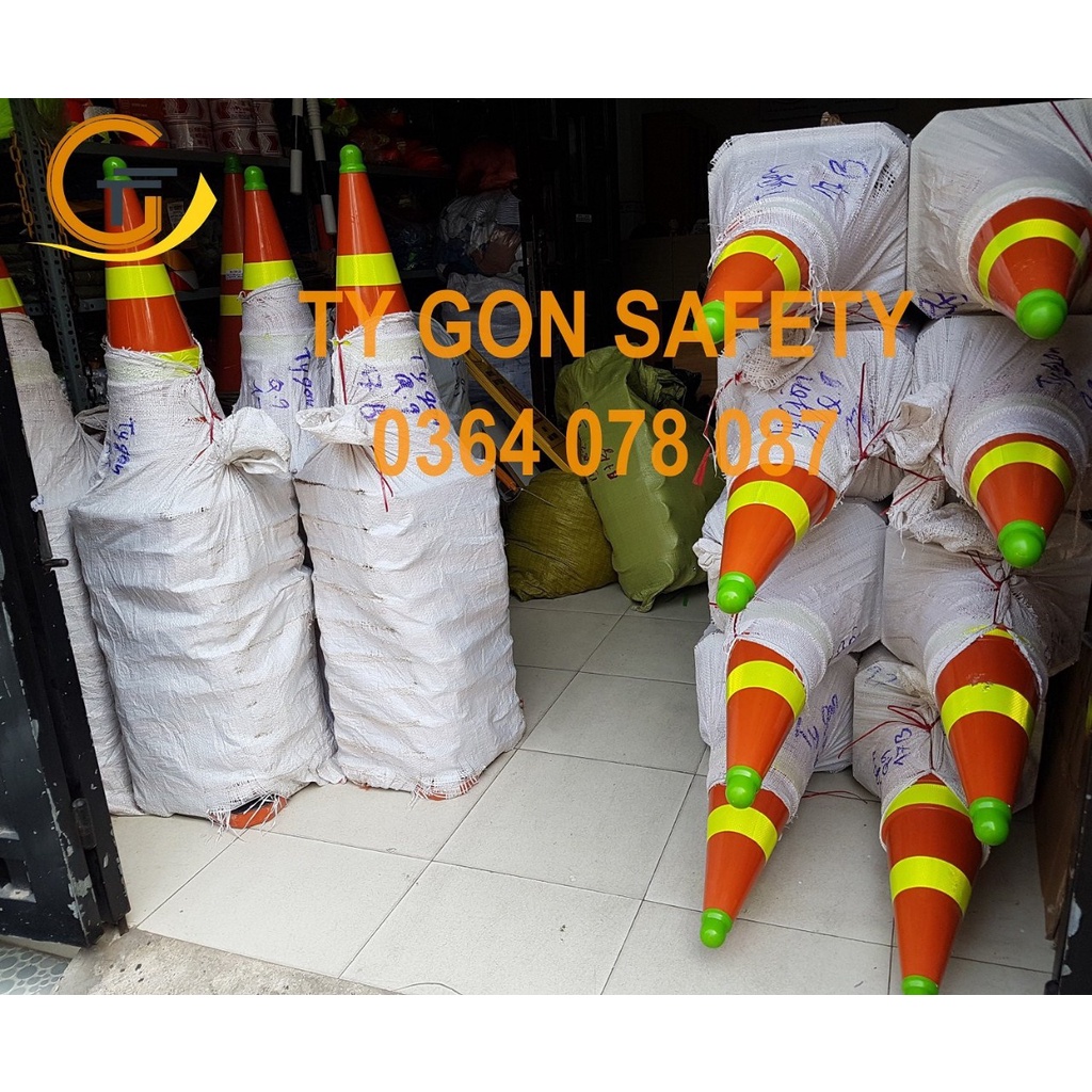 TRỤ GIAO THÔNG - CỌC TIÊU GIAO THÔNG 70CM - CỨNG