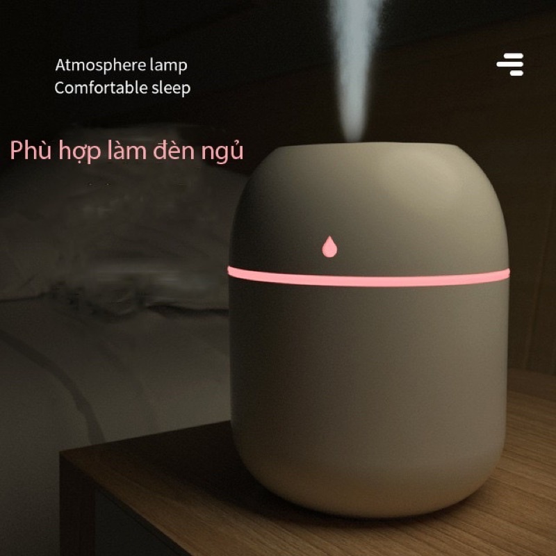 Máy Xông Tinh Dầu Mini - Máy Tạo Ẩm Phun Sương - Khuếch Tán Tinh Dầu Mẫu Mới