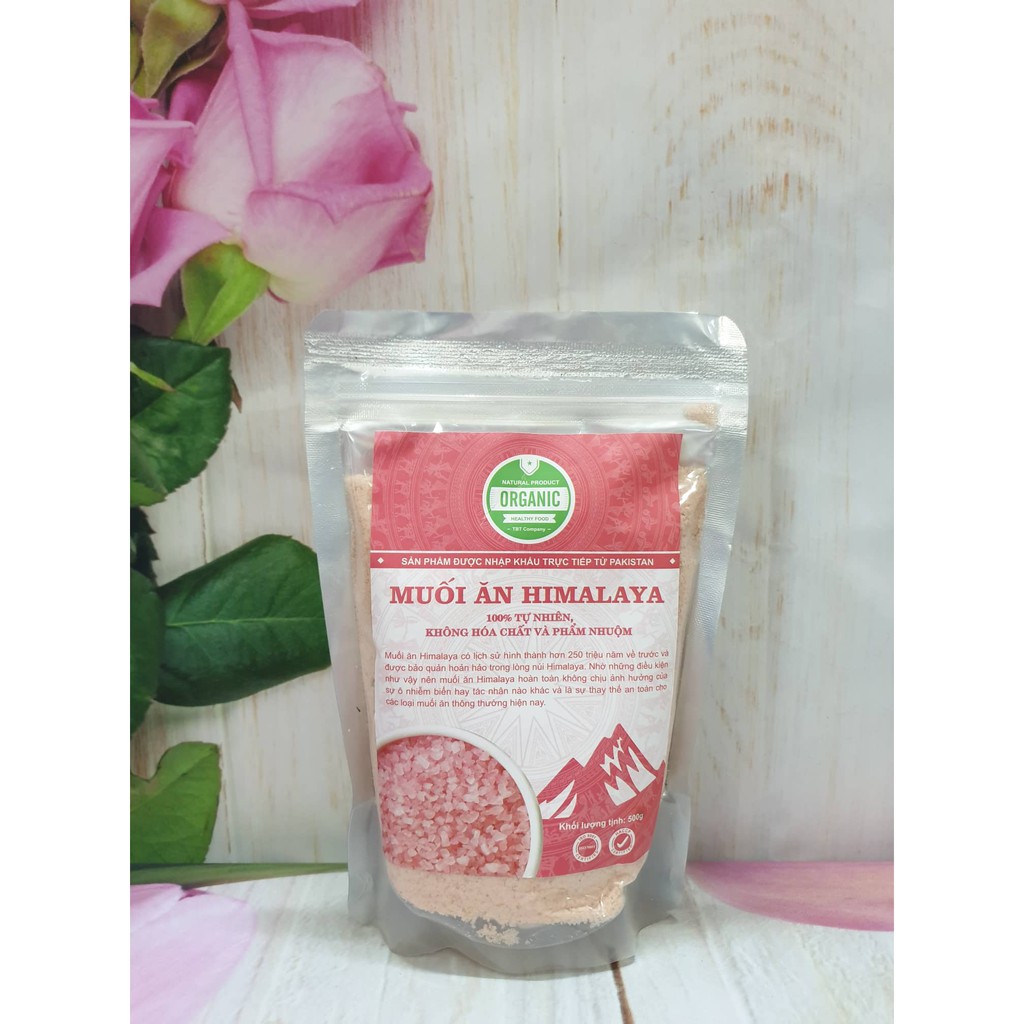 Muối hồng Hymalaya bột mịn 500g