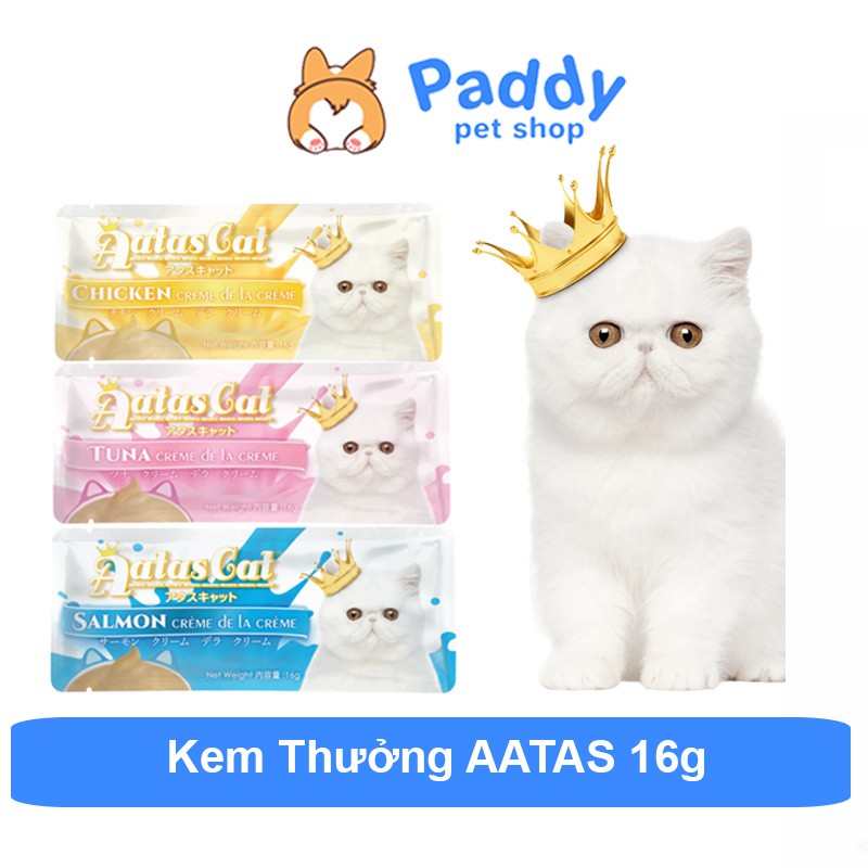 Kem Sốt Thưởng Cho Mèo AATAS Cream 16g