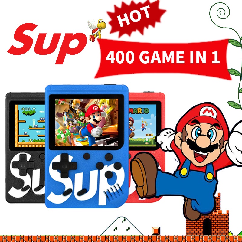 Máy Chơi Game Cầm Tay Cổ Điển Sup 400 Trong 1