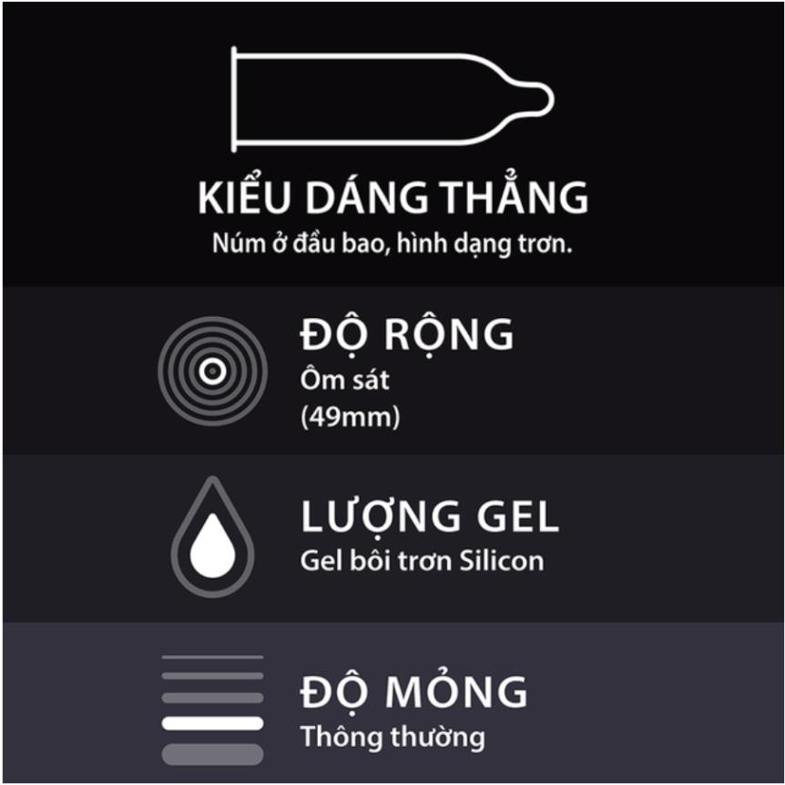 Bao Cao Su Durex Kingtex ÔM SÁT có cảm giác thật nhất 12 bao 👌