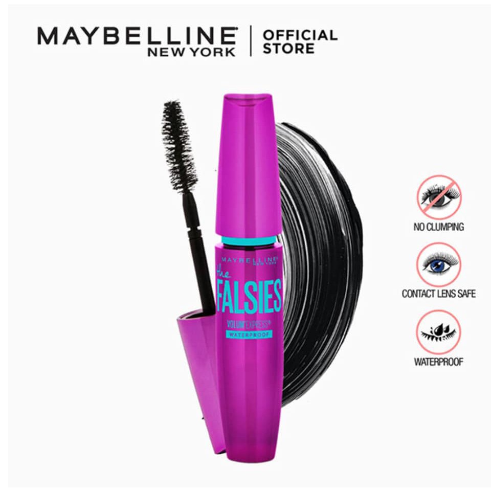 🍀Mascara Maybelline - Volum' Express The Falsies Waterproof
