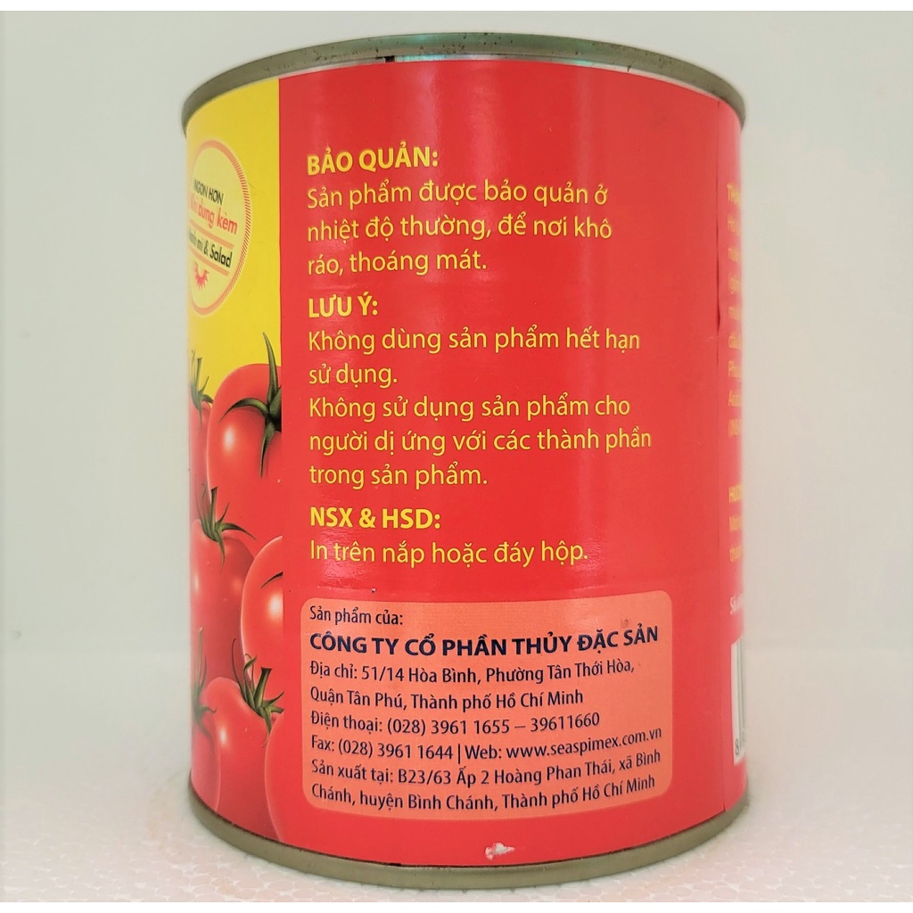 [Hộp lớn 850g] CÁ TRÍCH XỐT CÀ [VN] SEASPIMEX Sardines In Tomato Sauce