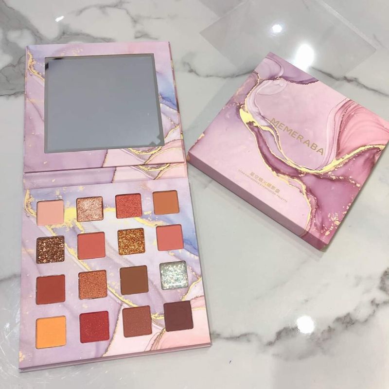 PHẤN MẮT MEMERABA STAR  FIREWORKS EYESHADOW PALETTE 16 Ô