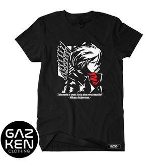 SIÊU RẺ - Áo thun Anime Mikasa Ackerman - Attack On Titan AOT Shingeki No Kyojin được yêu thích nhất