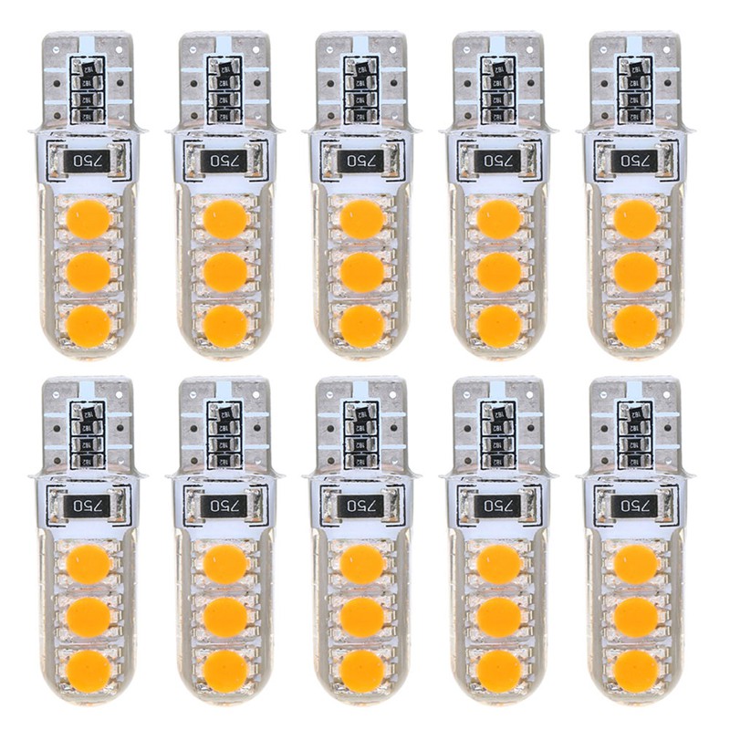 Đèn LED T10 5050 DC12V ánh sáng trắng cao cấp cho xe ô tô