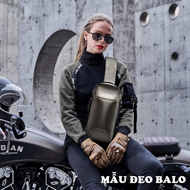 Túi đeo chéo thời trang Carbon Bange Fiber Sling Bag