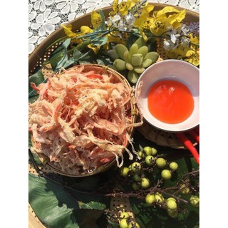 Mực Xé Hấp Dừa 300g