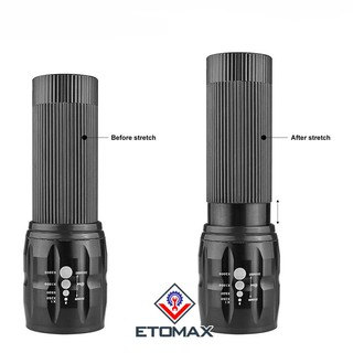 Đèn pin siêu sáng mini Zoom 3W