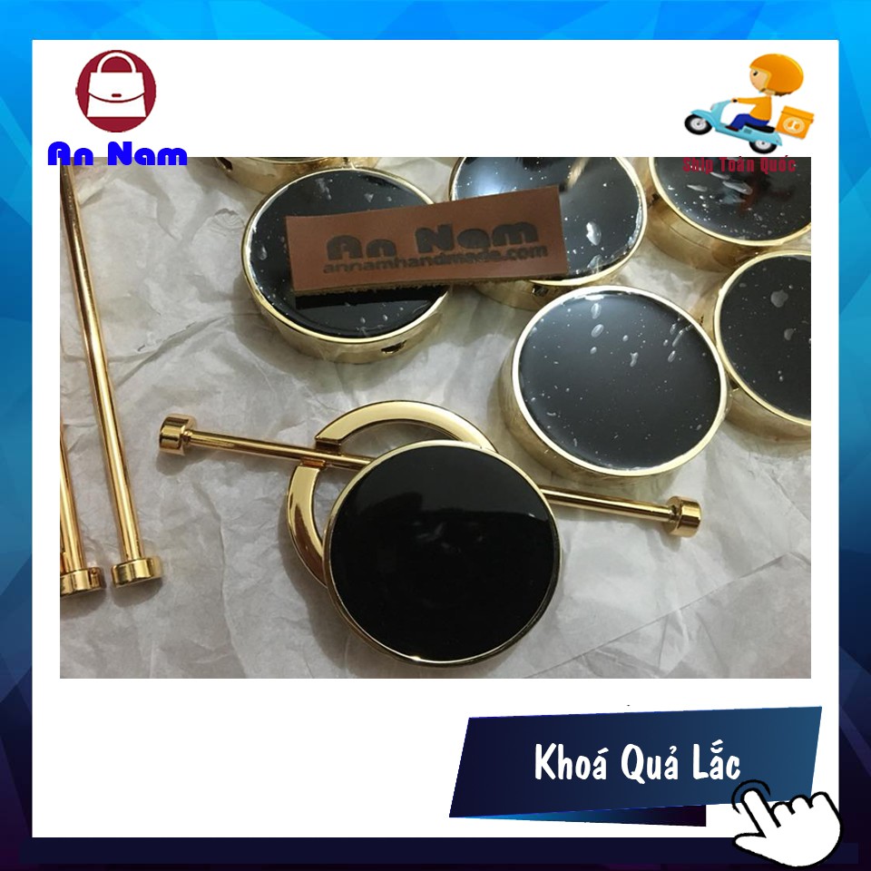 Khoá Quả Lắc Đen Xoay (Loại đẹp)