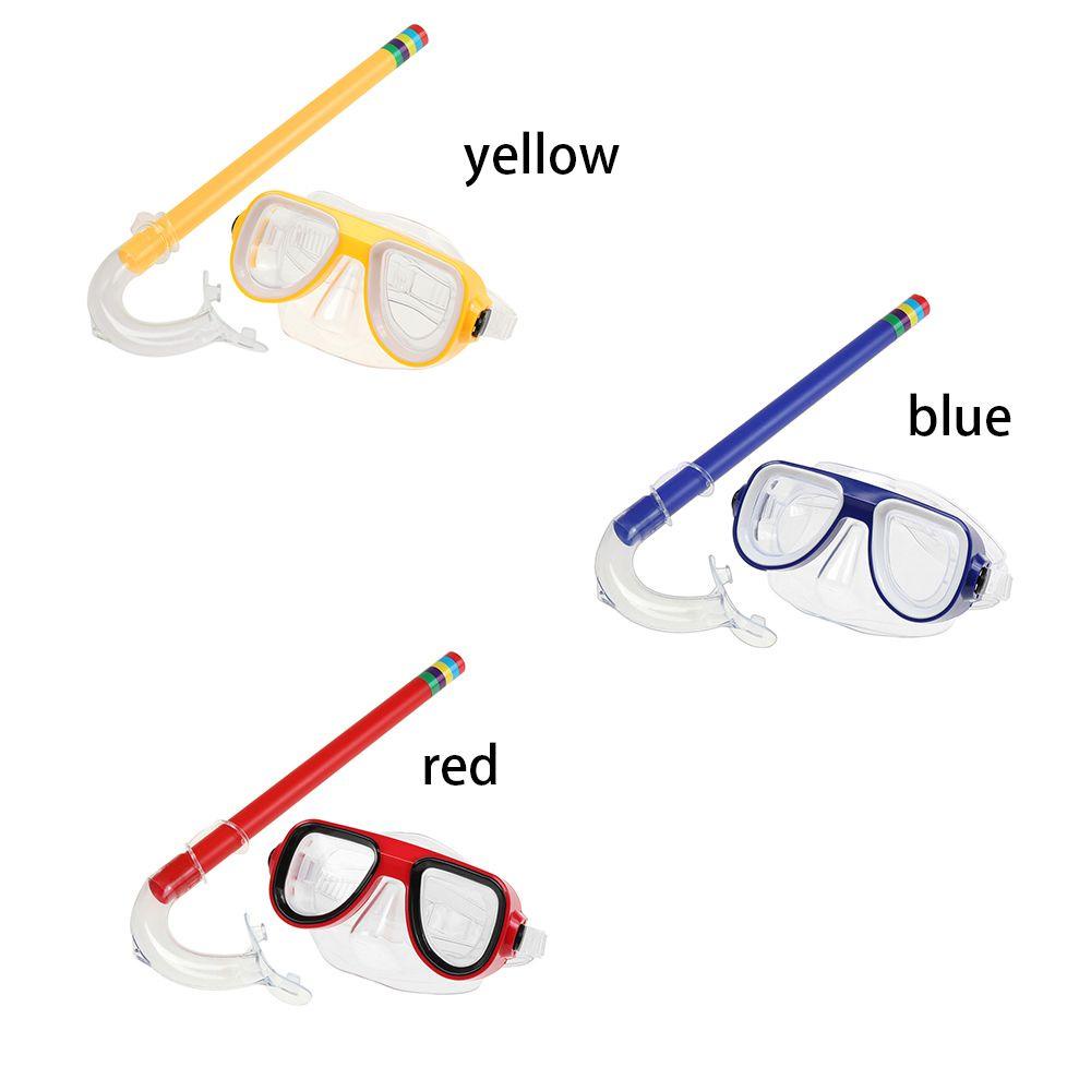 Wa-sport Bộ Kính Bơi Lặn Chống Sương Mù Kèm Ống Thở Cho Trẻ Em
