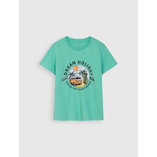 Áo phông bé trai cotton họa tiết thời trang CANIFA - 2TS21S017