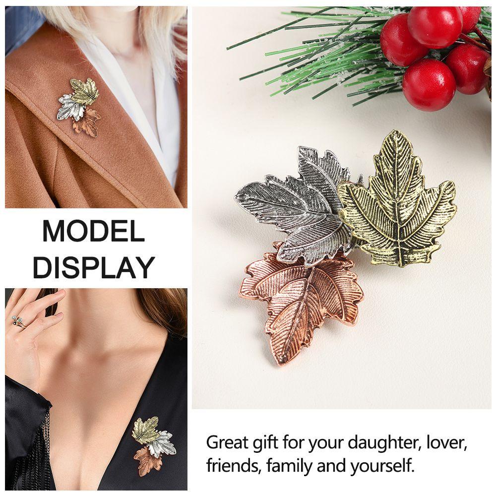 ESPO Ghim Cài Áo Hình Lá Phong Thời Trang