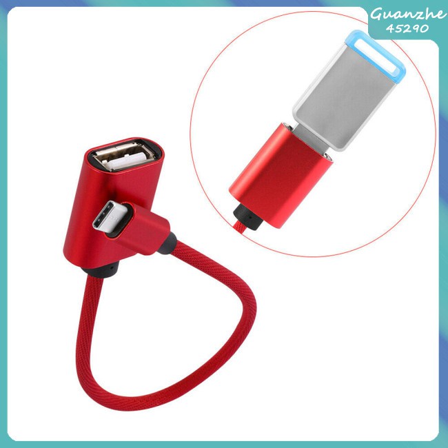 Hot Sale 【GZ】 Mobile Phone Connect U Disk Data Cable OTG Download Converter Type-C Adapter