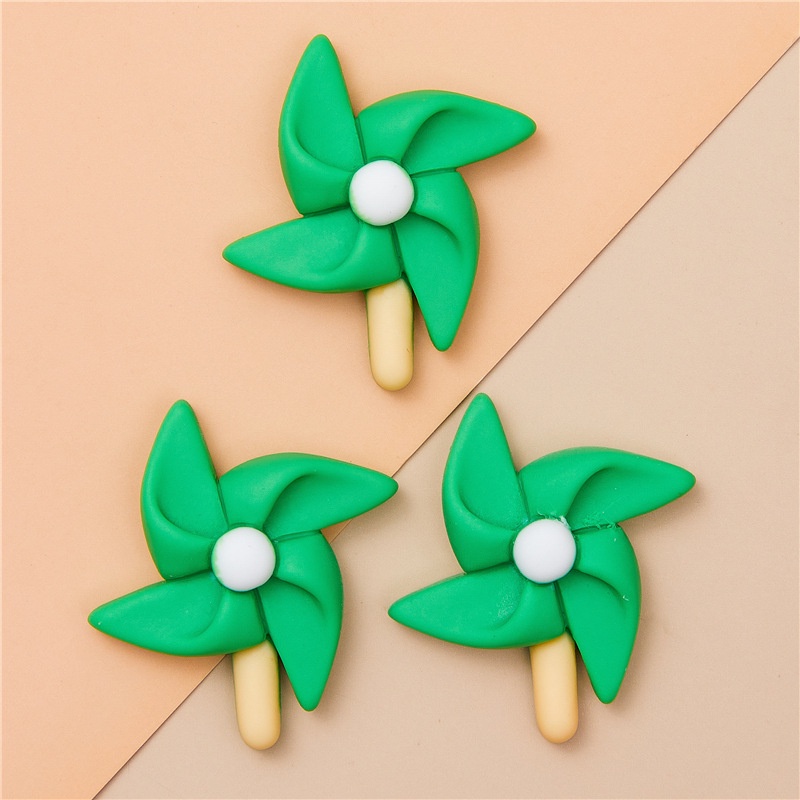 cối xay gió nhỏ Resin phụ kiện dép Crocs charm DIY khóa giày crocs jibbitz Nhựa trang sức Phụ kiện trang trí giày crocs nút trang trí điện thoại di động Nắp đậy / Khung ảnh / Cốc nước / Túi Nguyên liệu làm phụ kiện handmade sáng tạo