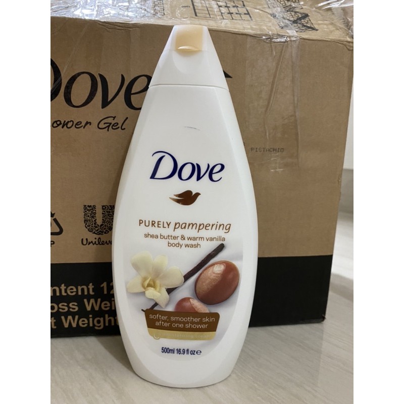 Sữa tắm Dove 500ml  nhập khẩu từ Đức cực thơm