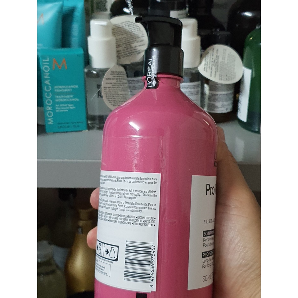 Dầu gội xả Loreal professionnel giảm gẫy rụng phục hồi tóc Prolonger 1500ml-750ml