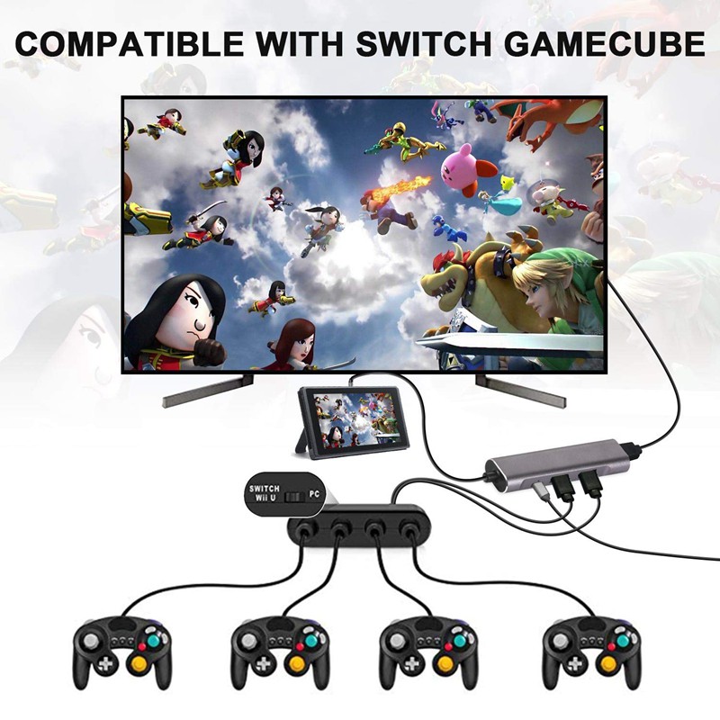 Bộ Chia Cổng Usb Loại C Sang Hdmi Cho Nintendo Switch 4k Hdmi