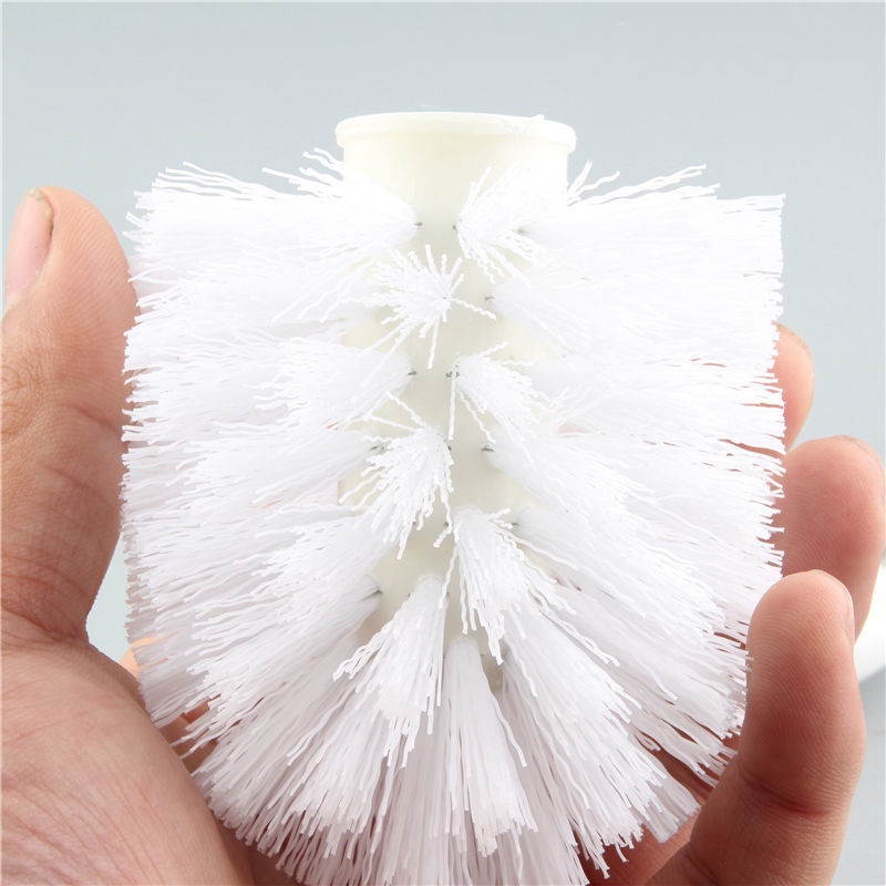 Cọ Vệ Sinh Bình Nước Cán Dài Xoay 360 Độ Màu Sắc Ngẫu Nhiên