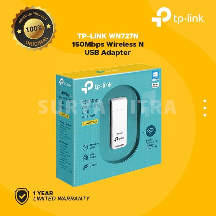 Usb Wifi Tp-link Tl-wn727n 150mbps