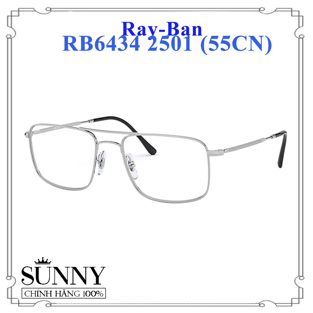 RB6434 2501 (55CN) - Gọng kính Rayban chính hãng, bảo hành toàn quốc