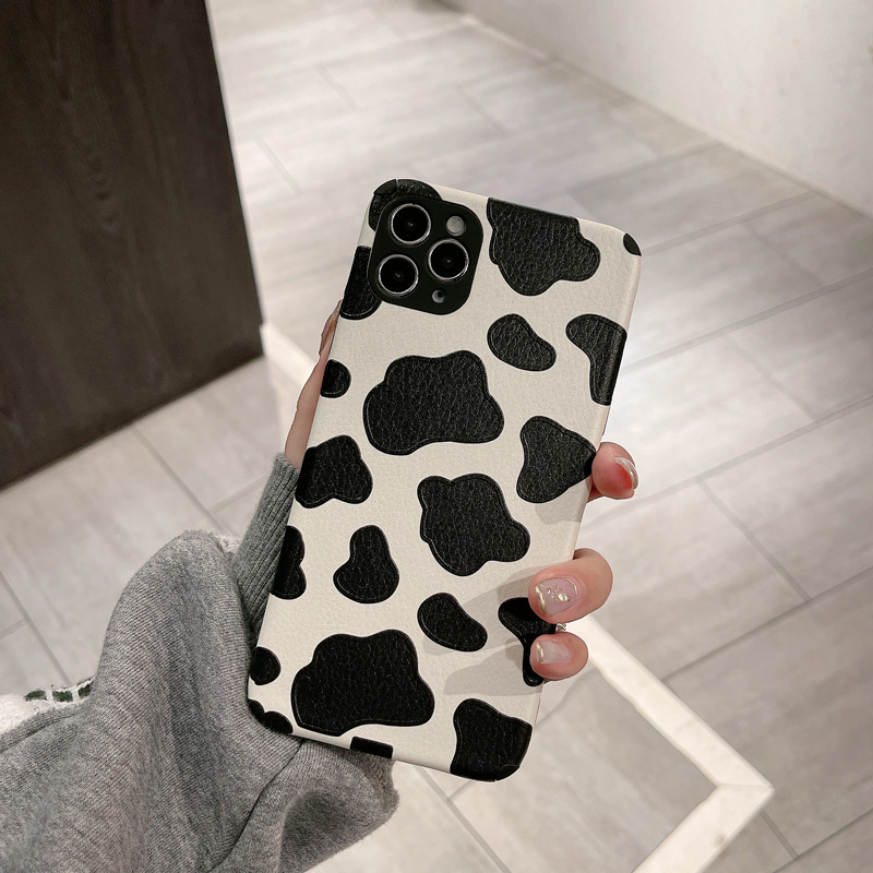 ốp iphone 11 Ốp điện thoại silicon vân da bò cho iPhone 11 Pro Max X Xr Xs Max 7 8 Pl