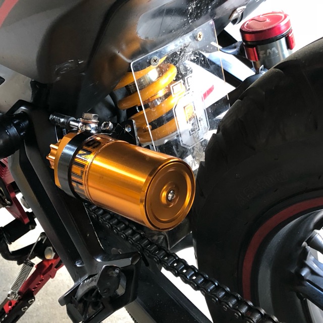 [FREESHIP70K] PHUỘC OHLINS BÌNH DẦU TY VÀNG LỚN XOAY 360 CHUẨN XỊN 1.1 GẮN EXCITER WINER SONIC RAIDER