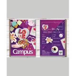 Vở Campus 120T kẻ ngang không chấm
