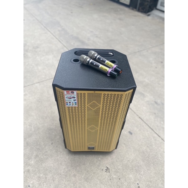 Loa kéo 4 tấc Bose 905 bass treble sập sình tiếng động siêu hay - kèm 2 micro cực bắt âm