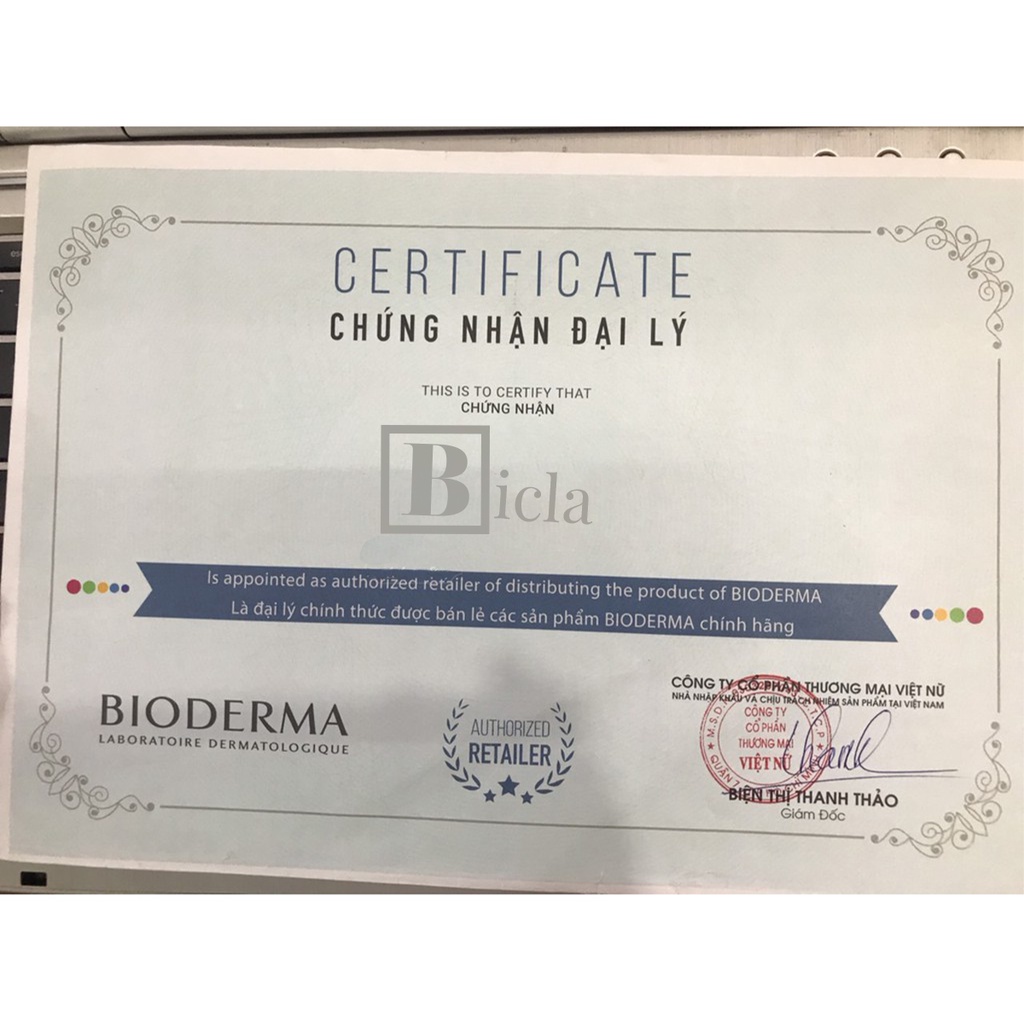 Nước tẩy trang Bioderma 500ml chính hãng crealine sebium h2o cho da dầu nhạy cảm bioderma 100ml