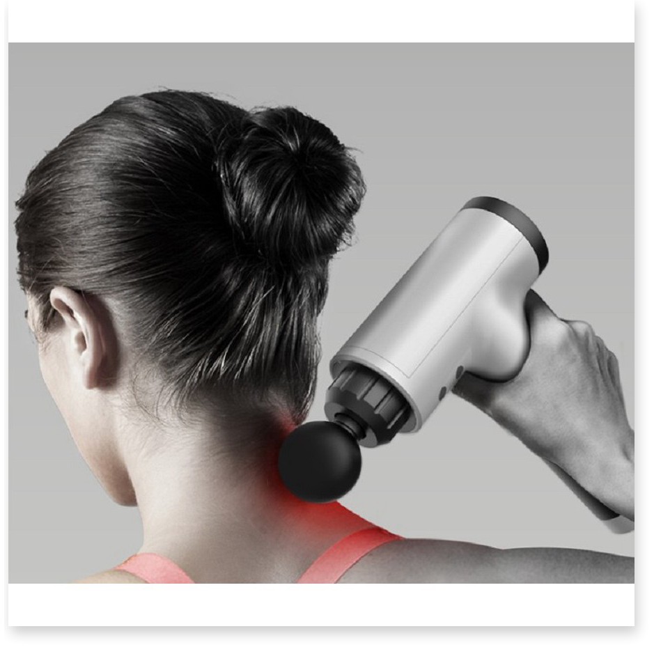 Máy massage cơ tay 💕𝑭𝑹𝑬𝑬𝑺𝑯𝑰𝑷💕 Máy massage Toàn thân cầm tay dùng pin 9114