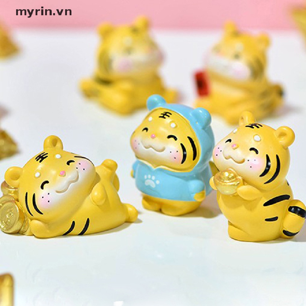 Myrin Đồ trang trí Chú Hổ Mini Trang Trí Sân Vườn Thu Nhỏ DIY