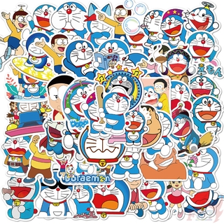 ❉ Doraemon Series 02 Stickers ❉ 50Pcs/Set DIY Fashion Waterproof Doodle Decals Stickers