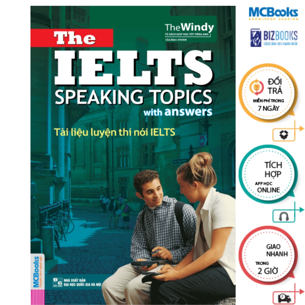 Sách - Tài liệu luyện thi nói IELTS – The IELTS Speaking Topics Mcbooks