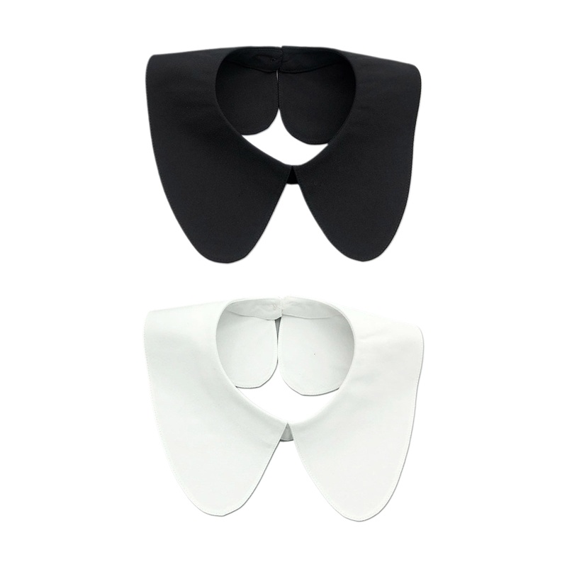 Cổ Áo Rời Cổ Áo Rời Được Màu Trắng Đen Thời Trang Dành Cho Bé Gái