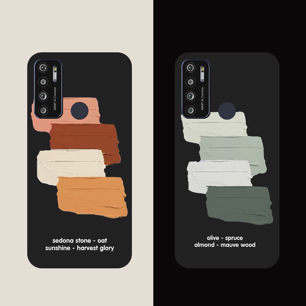 Ốp lưng Vsmart Joy 3/Joy 4/Active 3/Bee 3/Live/...dẻo đen hình Vệt màu