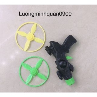 Súng bắn chong chóng bằng nhựa,súng bắn đĩa bay đồ chơi dành cho trẻ nhỏ.