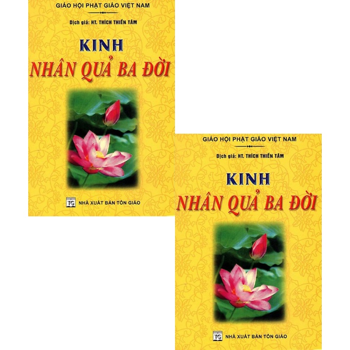 Sách - Kinh Nhân Quả Ba Đời - HT. Thích Thiền Tâm